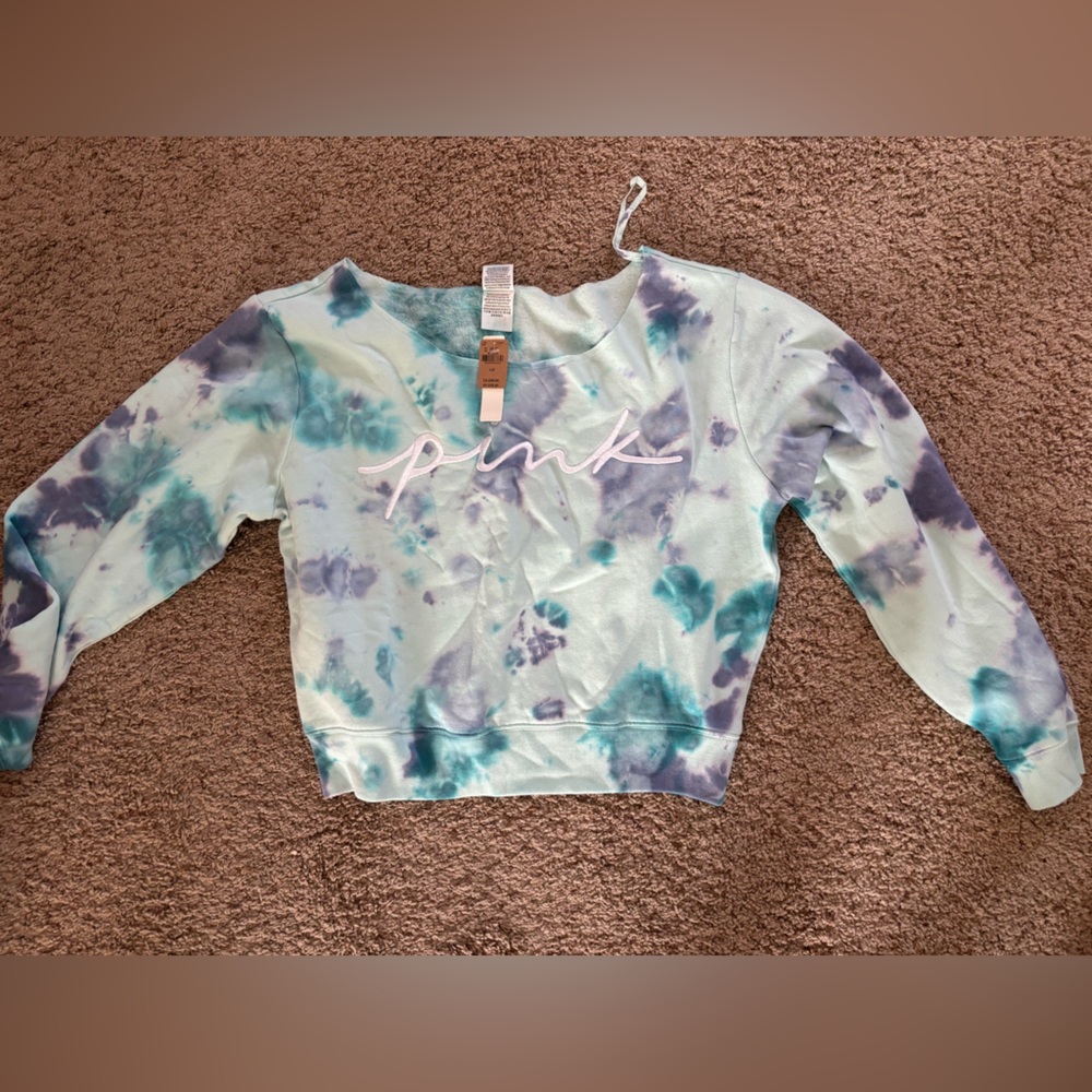 Victoria’s Secret PINK Tie-Dye Crewneck